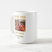 Merci Coach Équipe Nom Mug Photo (Devant gauche)
