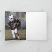 Merci Coach Jaune Football Jaune Carte photo (Intérieur)