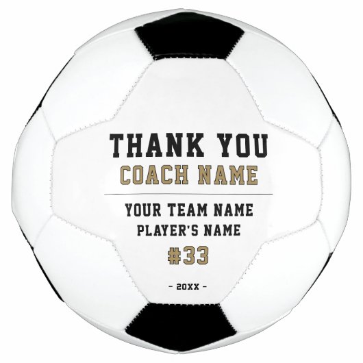 Merci Coach Nom de l'équipe Numéro (Devant)