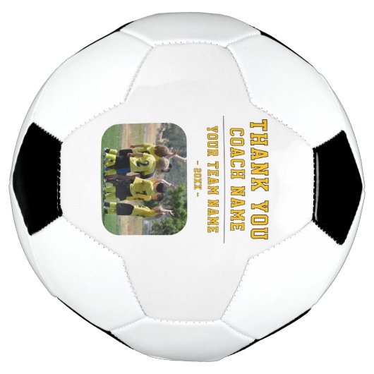 Merci Coach Nom de l'équipe Photo (Tourné)