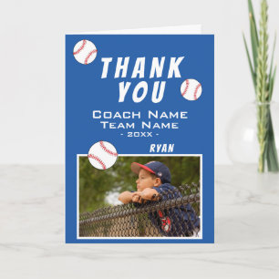 Merci Coach Photo de Baseball