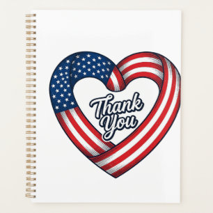 Merci Cœur Patriotique Vintage Vector Design_1