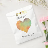 Merci coeur Sacs de faveur mariage (Scellé)
