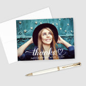 Merci Coeur Script Custom Graduation Photo