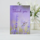 Merci Colibri Art de Fleur de Lavande (Debout devant)