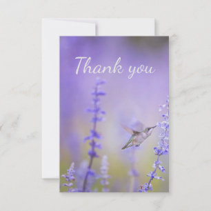 Merci Colibri Art de Fleur de Lavande
