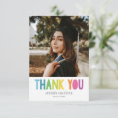 Merci coloré brillant Photo (Debout devant)