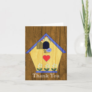 Merci coloré Coo Coo Bird House