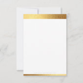 MERCI commande insérer le fil doré moderne rose (Dos)