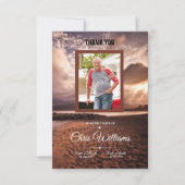 Merci commémoratif Carte photo (Devant)