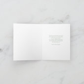 Merci commémoratif de la Sympathie dessiné à la ma (Intérieur)