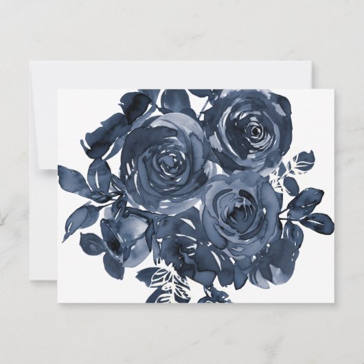 Merci commémoratif Rose bleu (Dos)