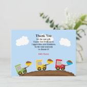 Merci Constructions Camions Carte (Debout devant)