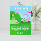 Merci Cool Golf Filles à thème Anniversaire (Debout devant)