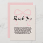 Merci coquette rose (Devant / Derrière)