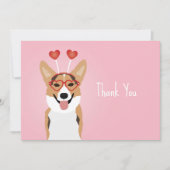 Merci Corgi Chien Valentin (Devant)