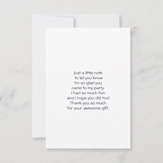 Merci couché blanc mignon (Dos)