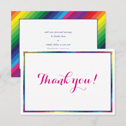 MERCI couleurs vives (Devant / Derrière)