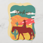 Merci- cowboy- invitation possede (Devant / Derrière)