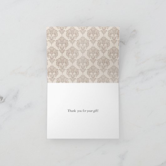 Merci crème Damask (Intérieur)