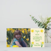 Merci crème de fleurs de jonquilles (Debout devant)