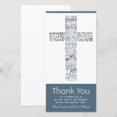 Merci croisé chrétien 7 de sympathie de 14h02 de (Devant / Derrière)