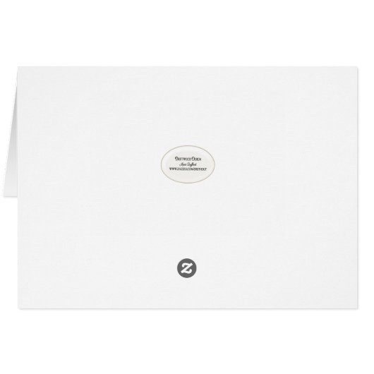 Merci d'action de grâces (Dos Horizontal)