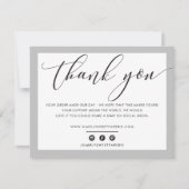 Merci d'affaires élégant moderne noir gris noir LO (Devant)