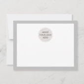 Merci d'affaires élégant moderne noir gris noir LO (Dos)