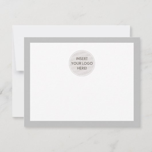 Merci d'affaires élégant moderne noir gris noir LO (Dos)