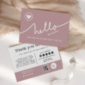 Merci d'affaires Pastel Pink