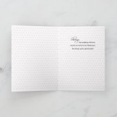 Merci Dame d'Honneur, Robe Rose, Points Polka (Intérieur)