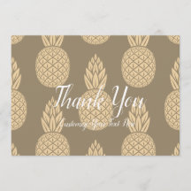 Merci d'ananas Or