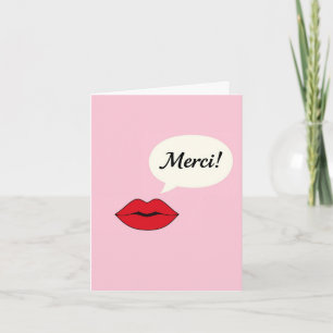 Merci Dankkaart Feestdagen Kaart