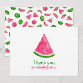 Merci d'anniversaire de cool d'été de motif de (Devant / Derrière)