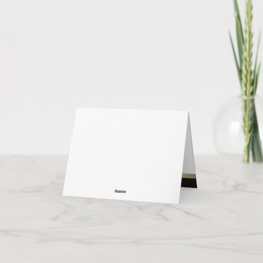 Merci d'anniversaire de l'or noir (Dos)