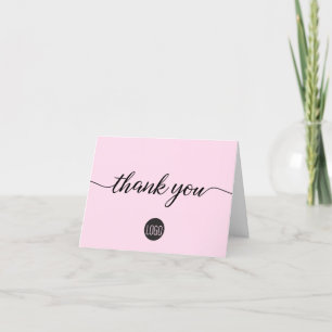 Merci d'appréciation du client rose