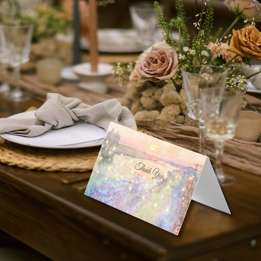 Merci d'aquarelle de la rivière Savannah