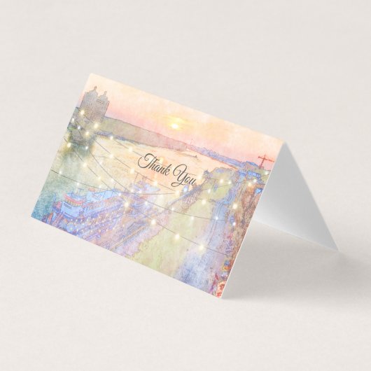 Merci d'aquarelle de la rivière Savannah (Front)