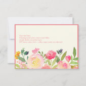 Merci d'aquarelle de printemps PixDezines (Dos)