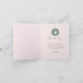 Merci d'aquarelle rose de la porte avant et de la  (Intérieur)