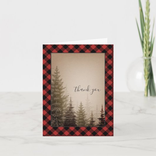 Merci d'arbre de plaid de Buffalo (Devant)