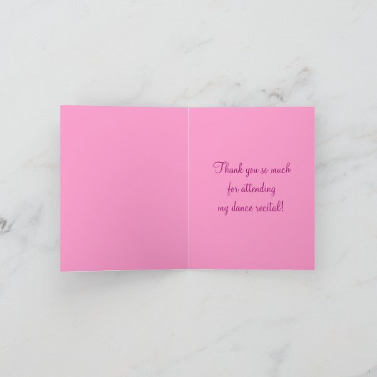 Merci d'assister à ma Danse Considérant! (Intérieur)