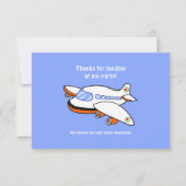 Merci d'atterrir à mon avion de fête (Devant)