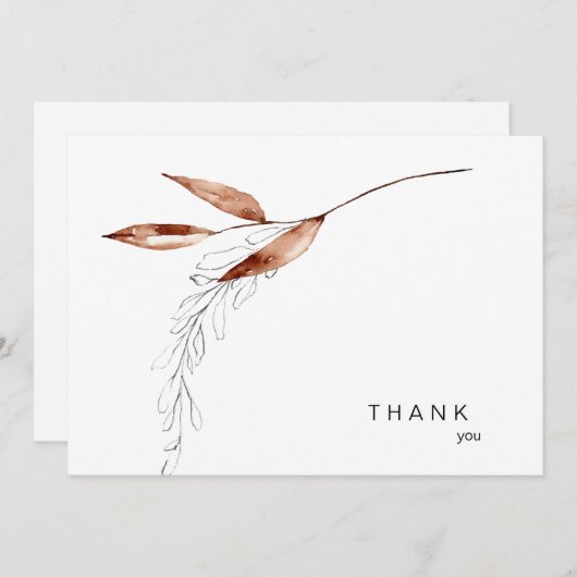 Merci d'automne de l'enterrement de décès (Devant / Derrière)