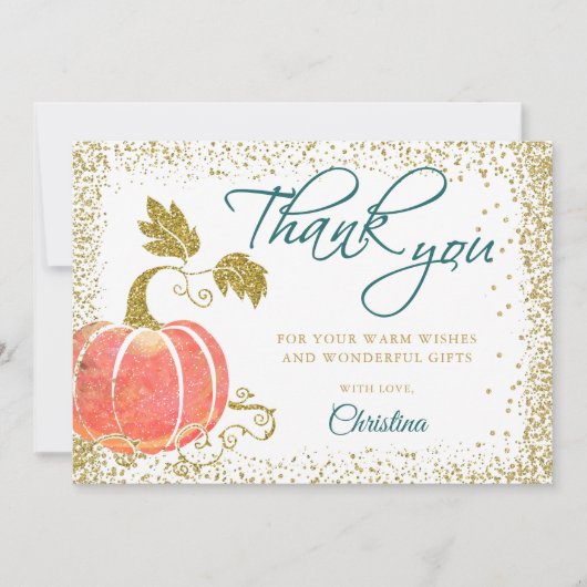 Merci d'automne de Parties scintillant de Citrouil (Devant)