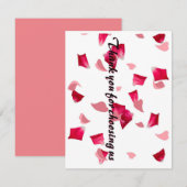 Merci d'avoir choisi notre carte de shopping (Devant / Derrière)