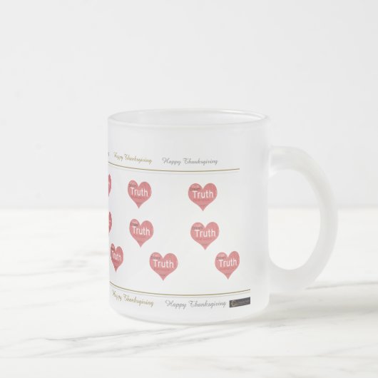 Merci d'avoir donné des coeurs de Mug (Droit)