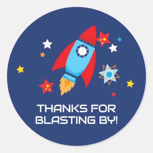 Merci D'Avoir Été Éblouis Par Les Stickers Space R (Devant)