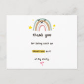 Merci d'avoir fait partie de ma carte d'histoire (Devant)